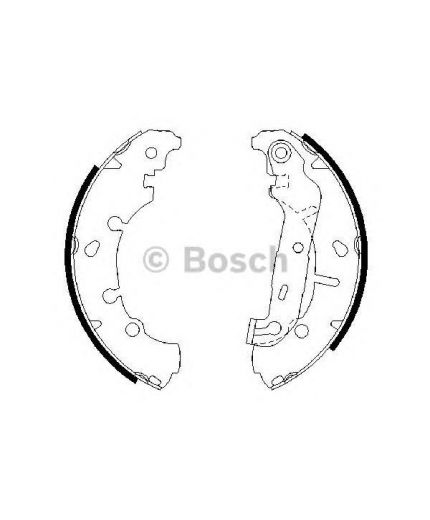 BOSCH Колодки дисковые