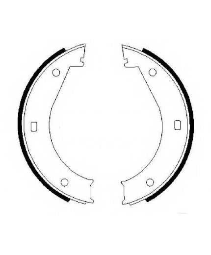 BOSCH Колодки дисковые