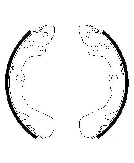 BOSCH Колодки дисковые