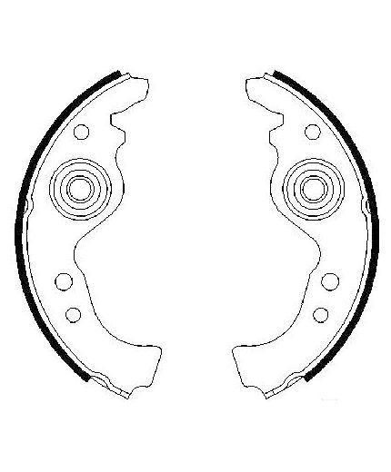 BOSCH Колодки дисковые