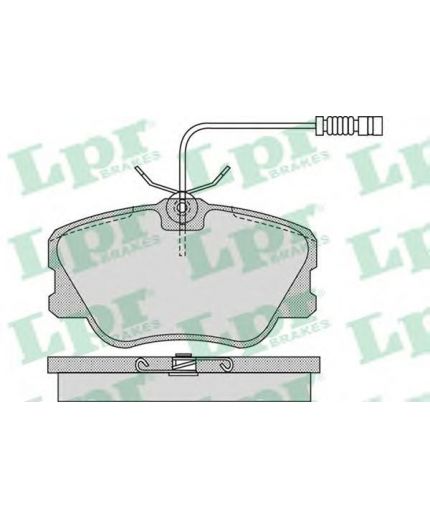 LPR Колодки дисковые