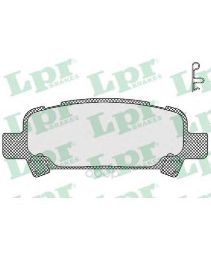 LPR Колодки дисковые