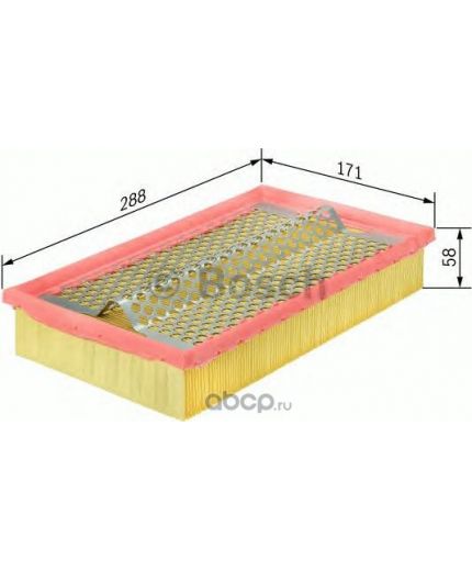 BOSCH Фильтр воздушный