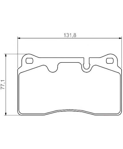 BOSCH Колодки дисковые