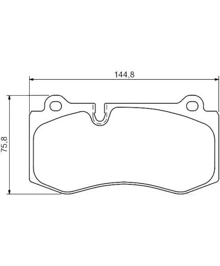 BOSCH Колодки дисковые