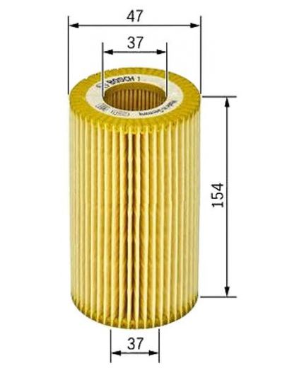 BOSCH Фильтр масляный двс Фото 2