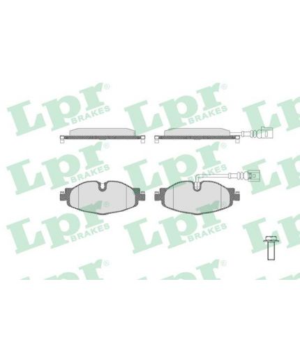 LPR Колодки дисковые