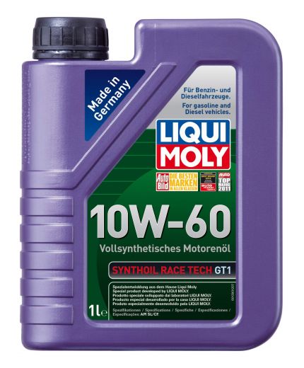 Моторное масло LIQUI MOLY Synthoil Race Tech GT1 10W-60 1л