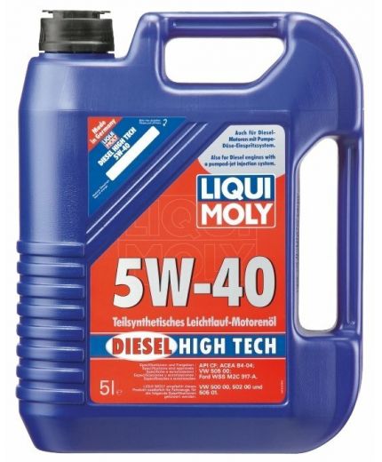 Моторное масло LIQUI MOLY Diesel High Tech 5W-40 5л