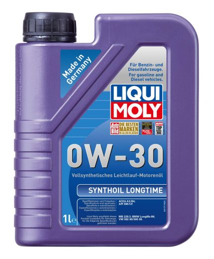 Моторное масло LIQUI MOLY Synthoil Longtime 0W-30 1л