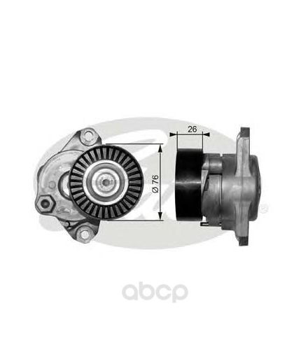 GATES Ролик приводной