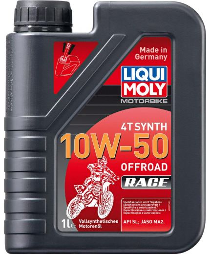 LIQUI MOLY Motorbike 4T Synth 10W-50 Offroad Race 1л
