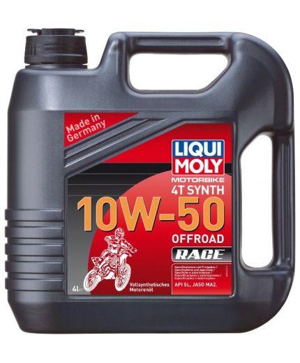 LIQUI MOLY Motorbike 4T Synth 10W-50 Offroad Race 4л