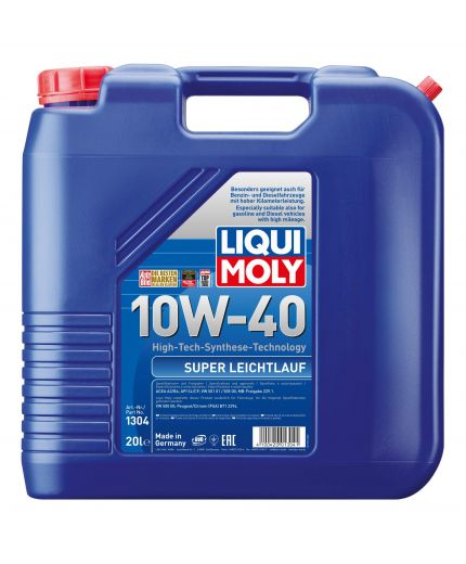 Моторное масло LIQUI MOLY Super Leichtlauf 10W-40 20л