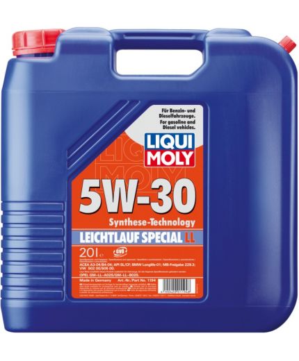 Моторное масло LIQUI MOLY Special Tec LL 5W-30 20л