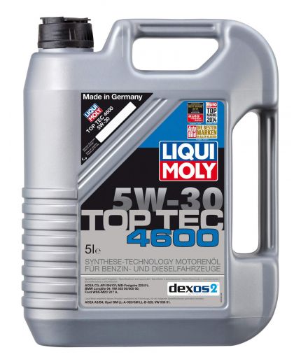 Моторное масло LIQUI MOLY Top Тес 4600 5W-30 5л (Заменен на 3756)