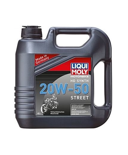 LIQUI MOLY Motorbike HD Synth 20W-50 Street 4л