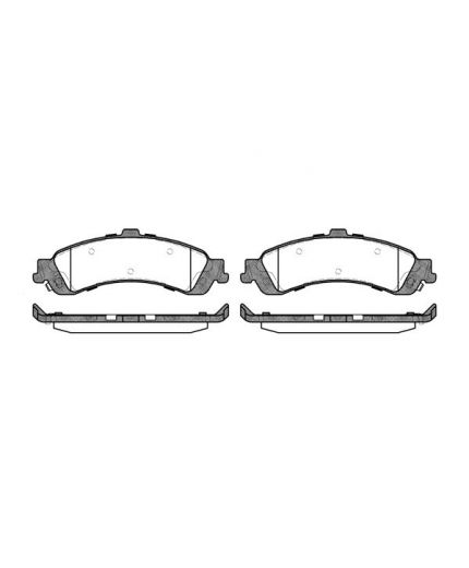 REMSA Колодки дисковые 4 шт