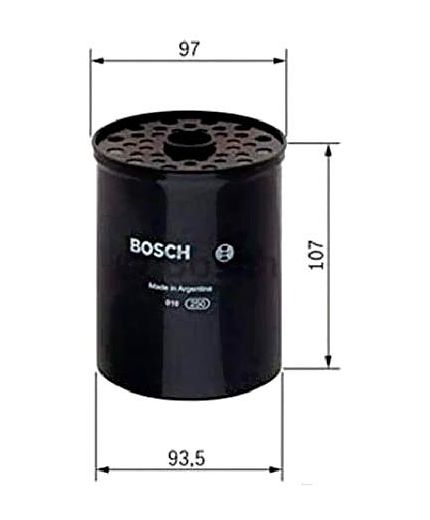 BOSCH Фильтр топливный