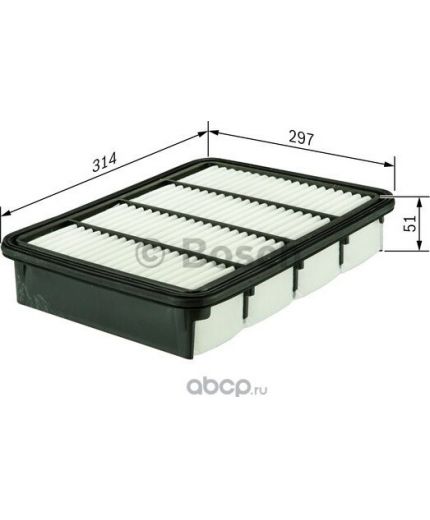 BOSCH Фильтр воздушный