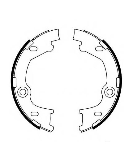 BOSCH Колодки дисковые