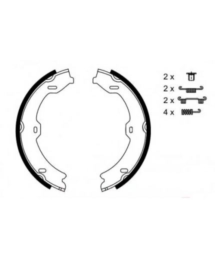 BOSCH Колодки дисковые