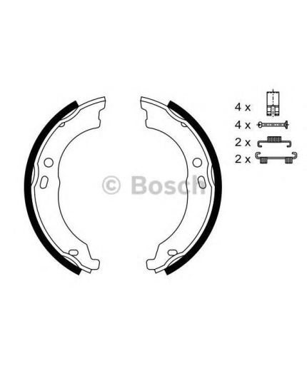 BOSCH Колодки дисковые