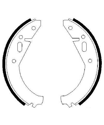 BOSCH Колодки дисковые