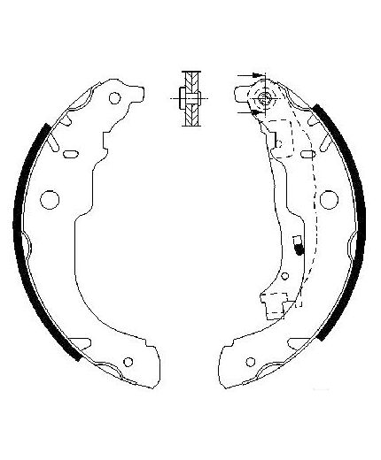 BOSCH Колодки дисковые