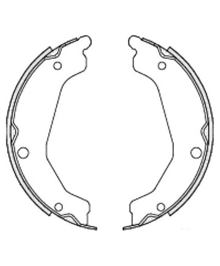 BOSCH Колодки дисковые