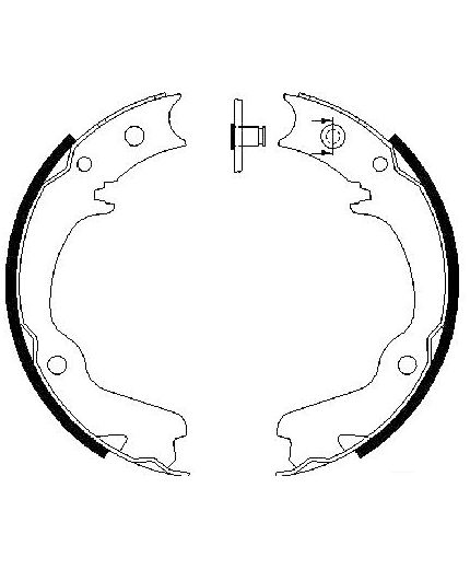BOSCH Колодки дисковые