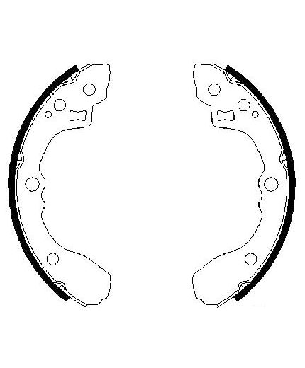 BOSCH Колодки дисковые