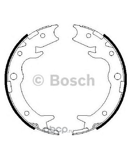 BOSCH Колодки дисковые