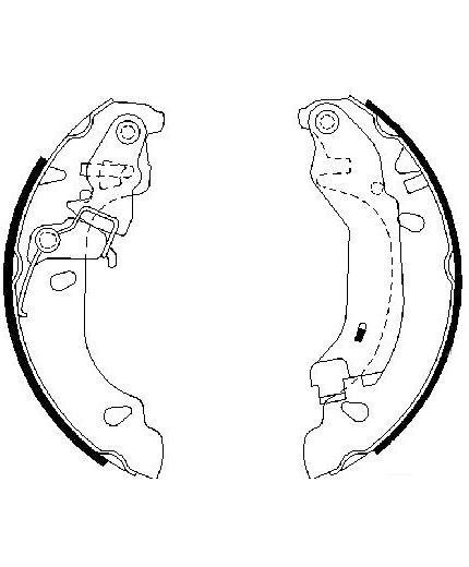 BOSCH Колодки дисковые