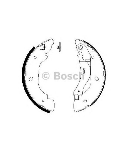 BOSCH Колодки дисковые