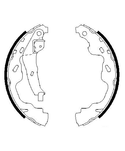 BOSCH Колодки дисковые