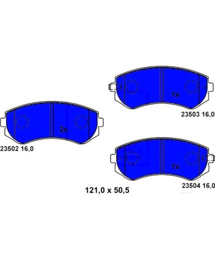 ATE Колодки дисковые