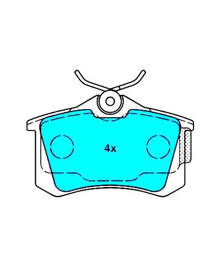 ATE Колодки дисковые