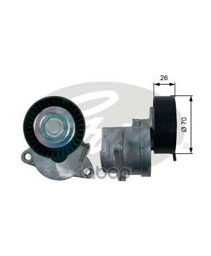 GATES Ролик натяжной