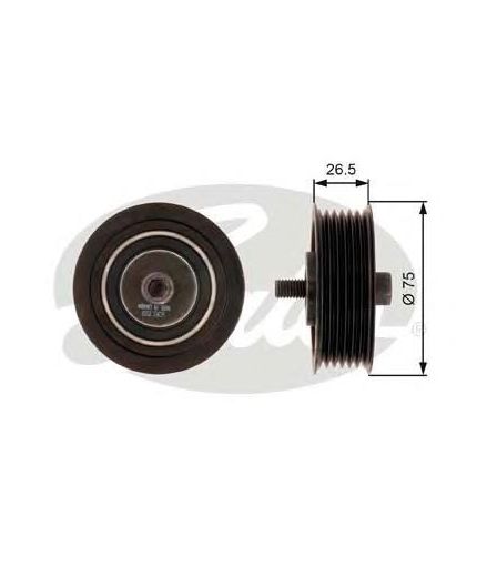 GATES Ролик натяжной