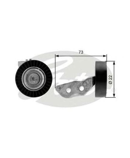 GATES Ролик натяжной