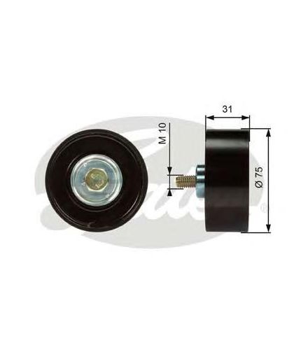 GATES Ролик приводного