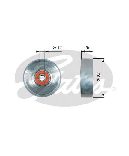 GATES Ролик натяжной