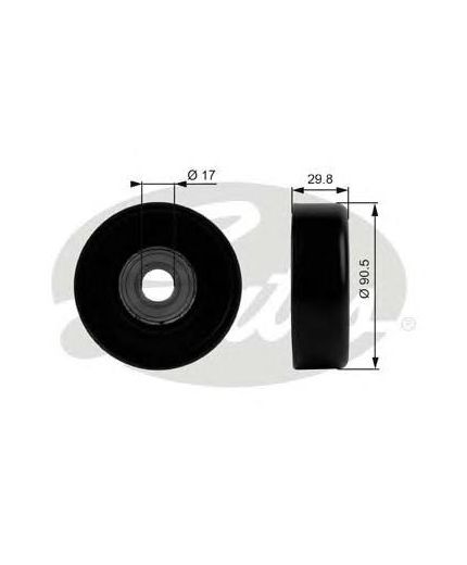 GATES Ролик обводной генератора