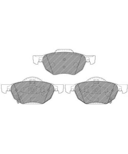 Ferodo Колодки дисковые