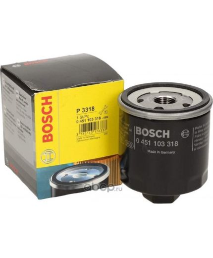 BOSCH Фильтр масляный