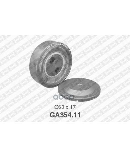 SNR Ролик натяжной поликлинового