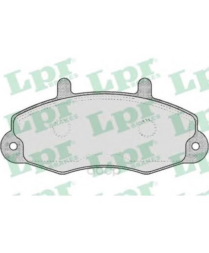 LPR Колодки дисковые