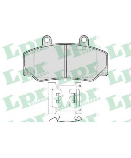 LPR Колодки дисковые
