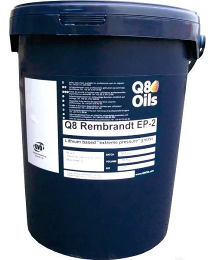Смазка Q8 Rembrandt EP 00 18кг